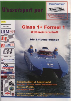 Wassersport pur, Heft 02/05, Preis: 4,90 Euro
