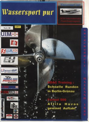 Wassersport pur, Heft 6/05, Preis: 4,90 Euro